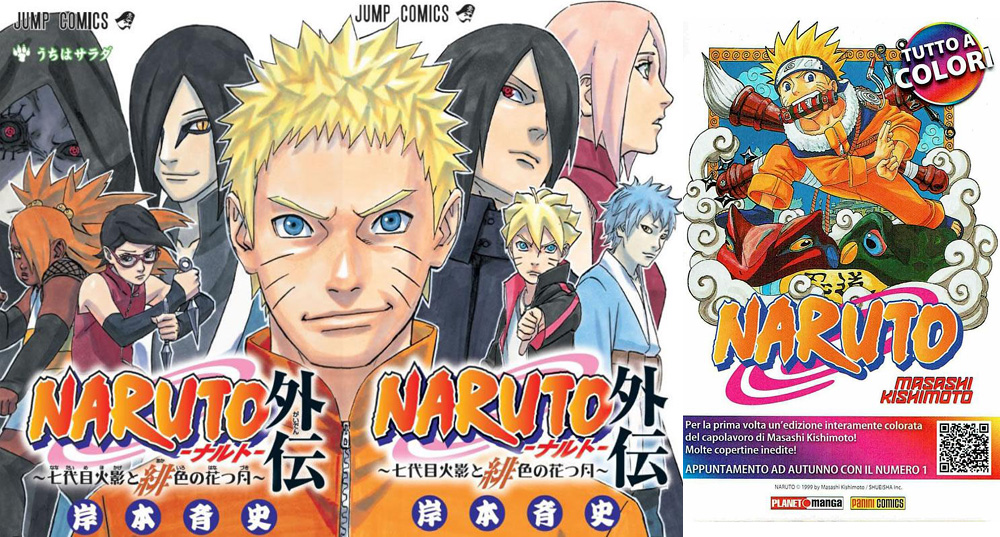 Naruto Gaiden & Naruto a colori
